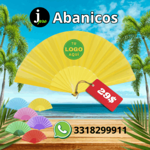 Abanico tipo oriental con tu logo