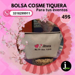 Bolsa cosmetiquera para eventos personalizada